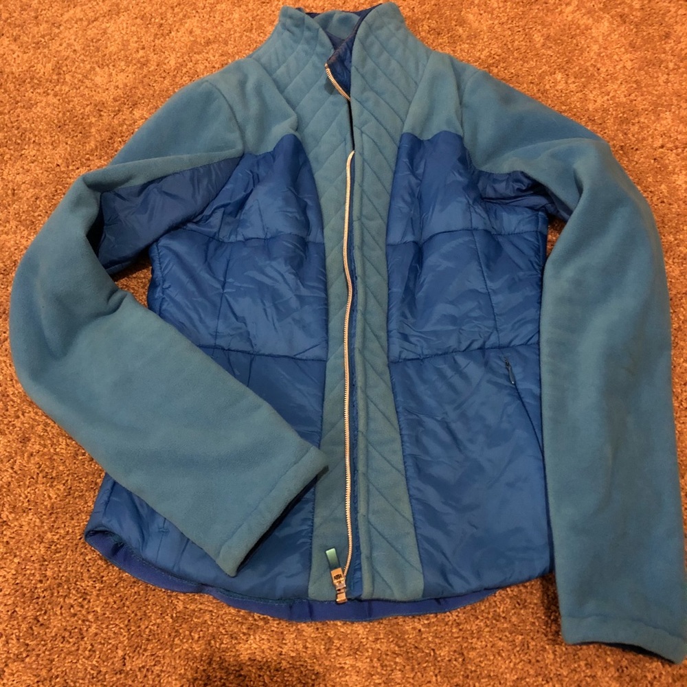 Lululemon Winter Jacket size 4. Two tone blue.